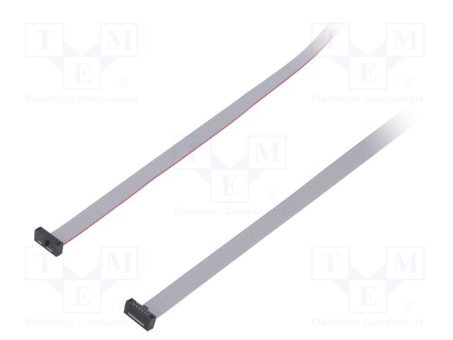 Ribbon cable with IDC connectors; Tape ph: 0.64mm; 787.4mm