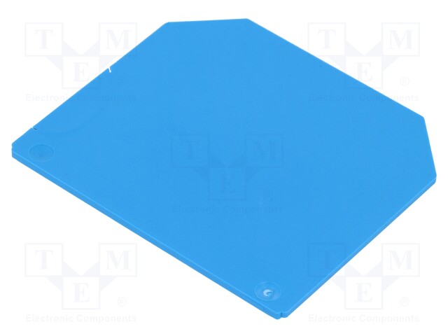End/partition plate; Application: WDU; blue; max.125°C