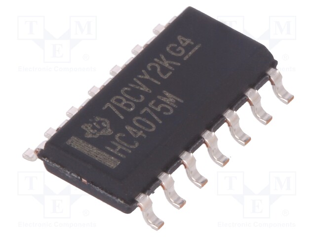 IC: digital; OR; Channels: 3; IN: 3; SMD; SO14; Series: HC; 2÷6VDC