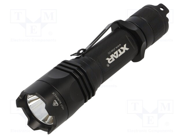 Torch: LED tactical; L: 138.8mm; 60/200/400/1500lm; Ø: 25.4÷34mm