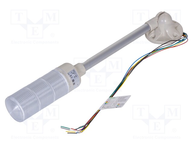 Signaller: signalling column; LED; red/orange/green; 24VDC; 24VAC