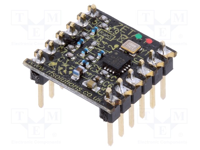 Module: RF; FM transceiver; 433MHz; SPI; -116dBm; 1.8÷3.6VDC; 13dBm