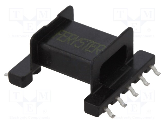 Coilformer: with pins; Application: EFD25/13/9; Mat: plastic