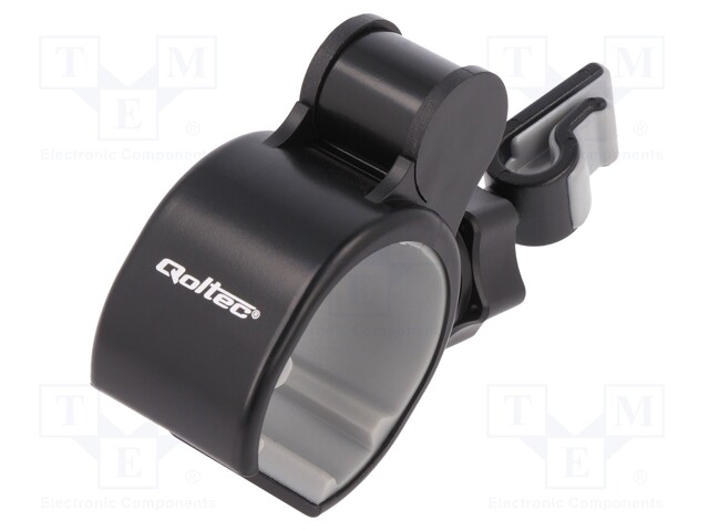 Car holder; black; air vent; Size: 1.4"-6.4"