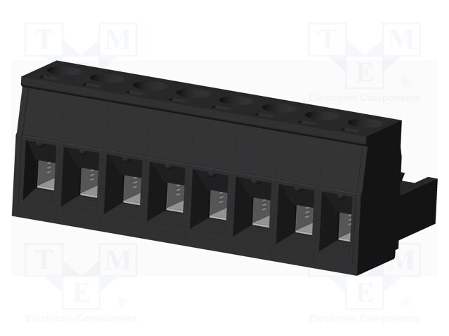 Connector: pluggable terminal block; plug; female; straight; 300V
