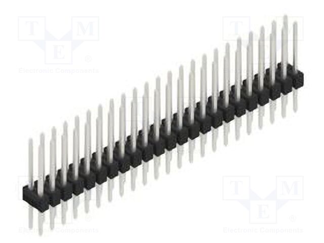 Connector: pin strips; pin header; male; PIN: 46; 2.54mm; THT; 2x23