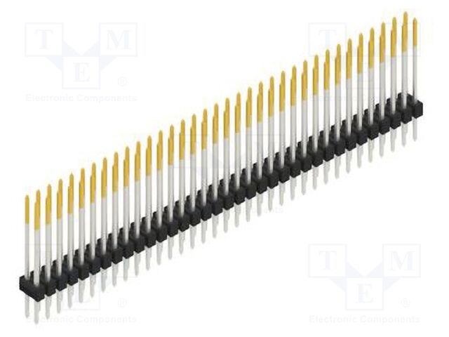 Connector: pin strips; pin header; male; PIN: 70; 2.54mm; THT; 2x35
