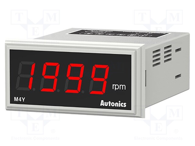 LED; Operating temp: -10÷50°C; Disp.height 1: 14mm; 100÷240VAC