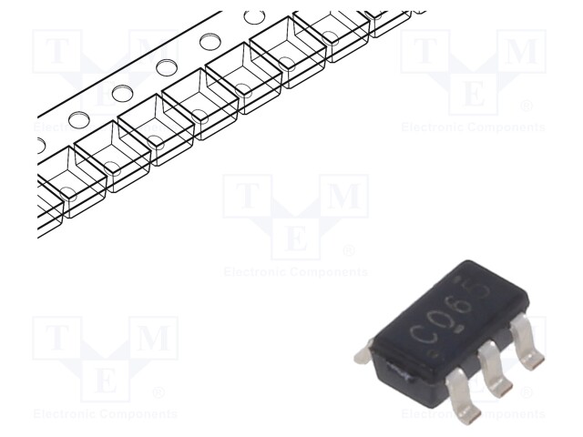 Buffer / Line Driver, 74LVC2G06, 1.65 V to 5.5 V, SOT-23-6