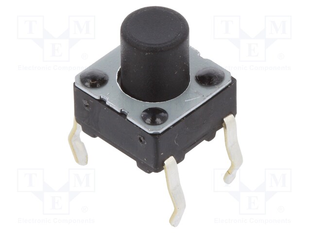 Microswitch TACT; SPST-NO; Pos: 2; 0.2A/15VDC; THT; none; 1N; 7mm