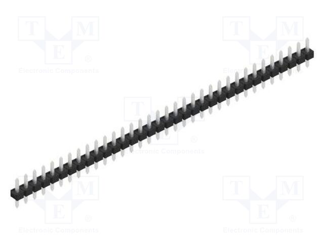 Connector: pin strips; pin header; male; PIN: 34; 2.54mm; THT; 1x34