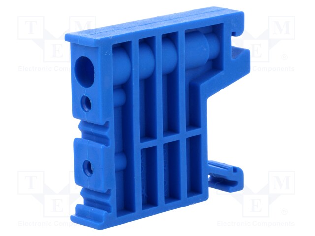 Holder; Application: ZG-G,ZUG,ZUG-G2.5; blue; Width: 10mm; TS35