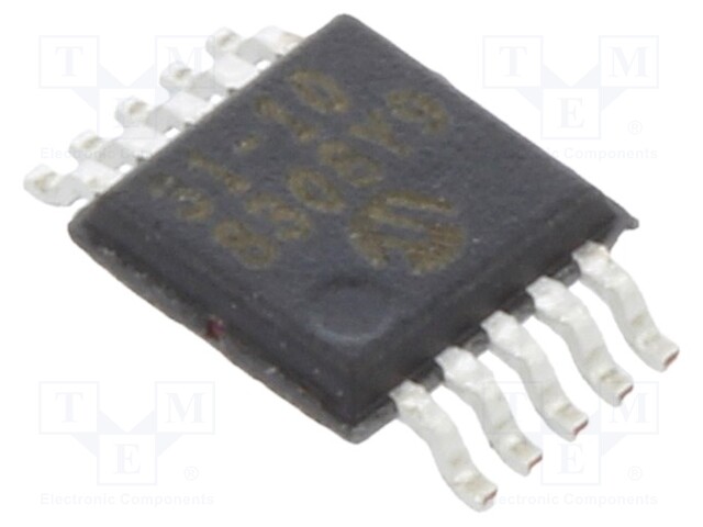 A/D converter; Channels: 1; 16bit; 1Msps; 1.7÷5.5V; MSOP10