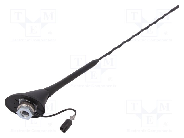 Antenna; car top; 0.4m; AM,FM; Fiat,Renault,Seat,Škoda,VW; 0.2m