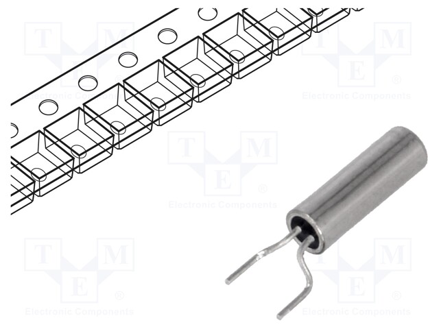 Resonator: quartz; 32.768kHz; ±20ppm; 12.5pF; SMD; cylindrical
