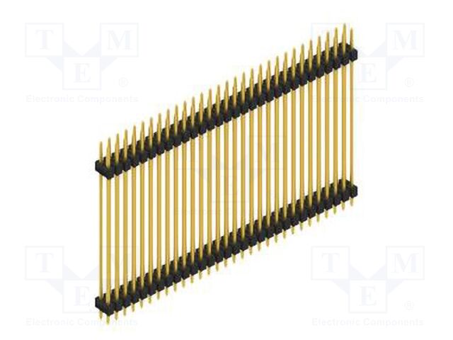 Connector: pin strips; pin header; male; PIN: 60; 2.54mm; THT; 2x30