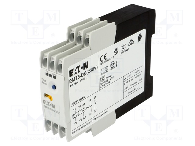 Module: temperature monitoring relay