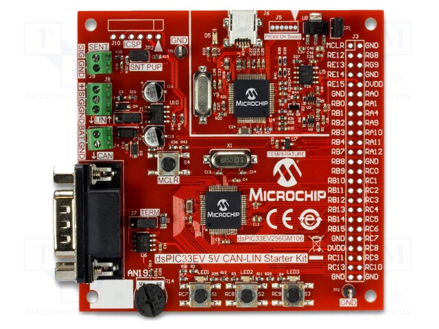 Dev.kit: Microchip PIC; Family: DSPIC