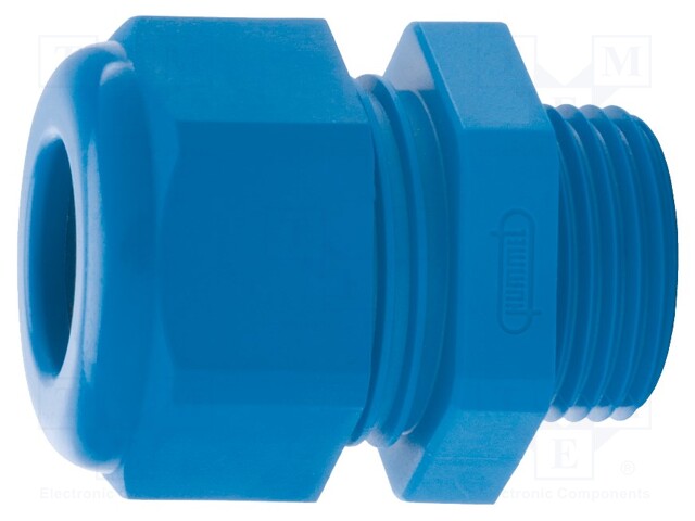 Cable gland; NPT1/2"; IP68; Mat: polyamide; blue; UL94V-0
