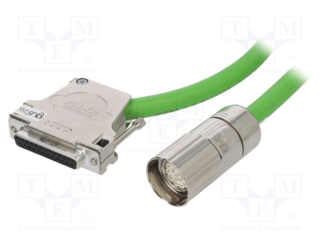 Harnessed cable; 3m; Outside insul.material: PUR; Kind: signal