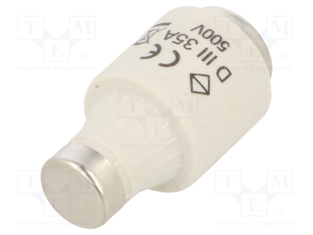 Fuse: fuse; gF,quick blow; 35A; 500VAC; DIII