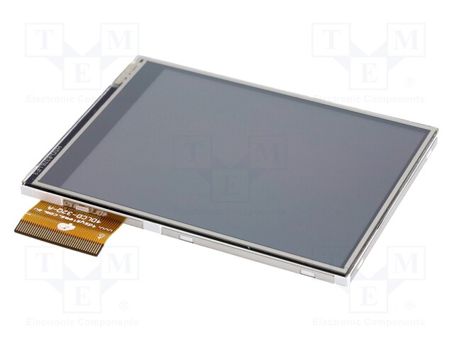 Display: TFT; 3.2"; 240x320; Illumin: LED; Dim: 55.04x77.06x3.7mm