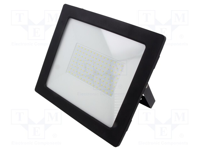 Lamp: LED flood light; 230VAC; 100W; 4000K; CRImin: 80; 8000lm