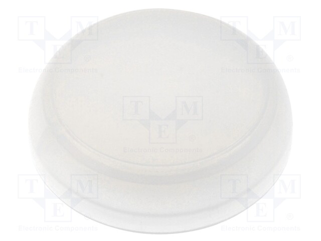 Lamp lens; 22mm; RMQ-Titan; Colour: white