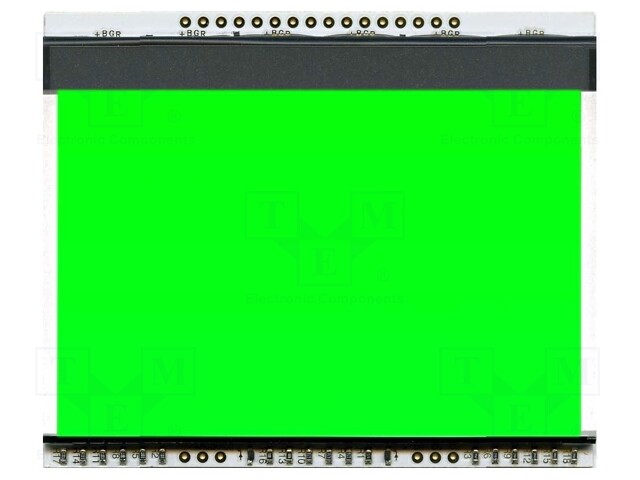 Backlight; Application: EADOGXL160; LED; 78x64x3.8mm; green