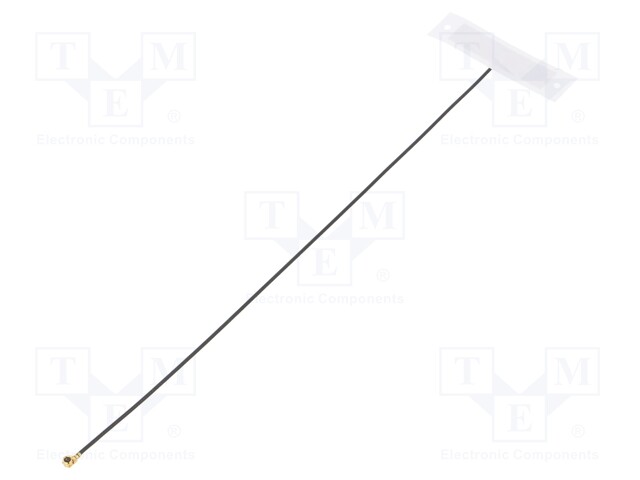 Antenna; Bluetooth,WiFi,ZigBee; 4dBi; linear; 34.9x9x0.1mm; U.FL