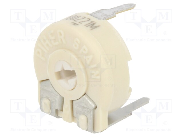 Potentiometer: mounting; horizontal; 100Ω; 330mW; ±20%; linear