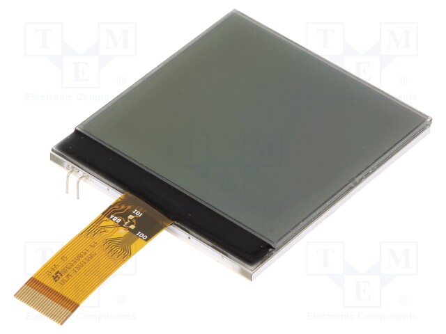Display: LCD; graphical; 128x128; FSTN Positive; 48x52.8x4.4mm