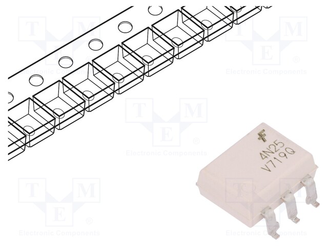 Optocoupler; SMD; Channels: 1; Out: transistor; Uinsul: 7.5kV