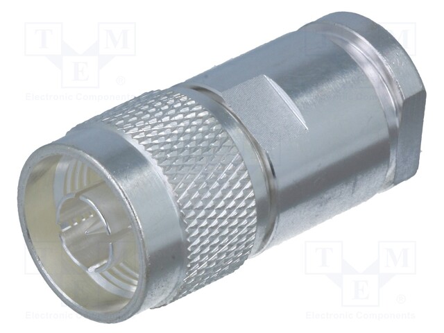 Plug; N; male; straight; 50Ω; RG213,RG8(A),URM67; soldering,clamp