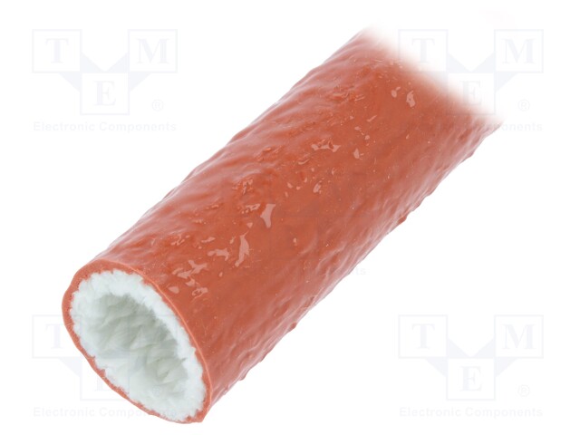 Insulating tube; Mat: glass fibre coated  with silicone rubber