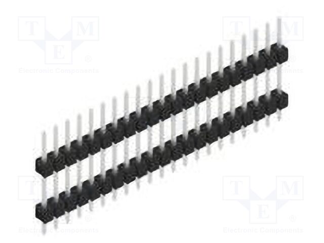 Connector: pin strips; pin header; male; PIN: 21; 2.54mm; THT; 1x21
