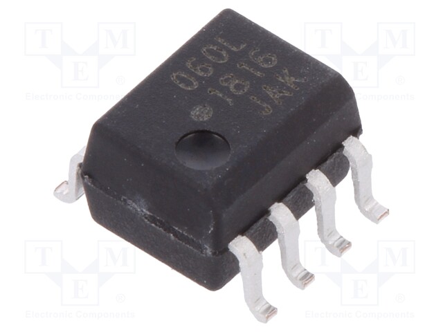 Optocoupler; SMD; Out: gate; 3.75kV; 15Mbps; SO8; 25kV/μs