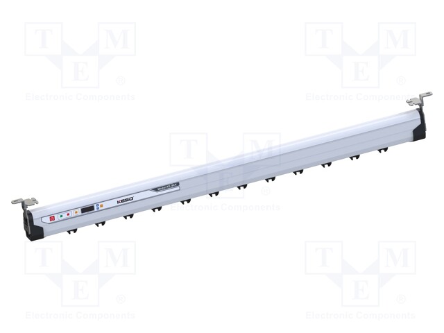 Ionized air gun; bar; ESD; 893mm; 24VDC; 0.89kg; 0.1÷5bar; ±15V