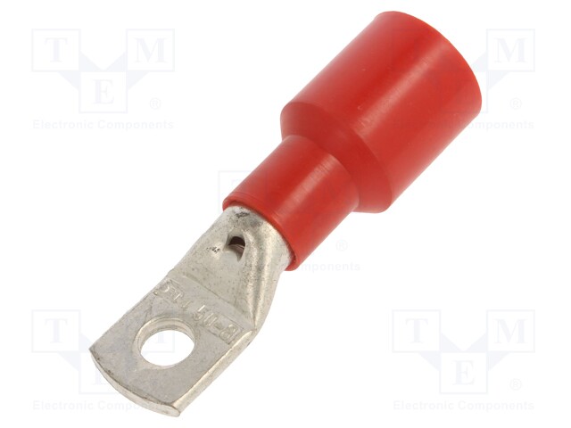 Tip: ring tube; M8; Ø: 8.4mm; 50mm2; crimped; for cable; insulated