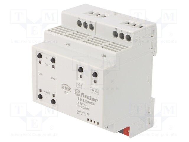 Dimmer; IP20; 30VDC; DIN; -5÷45°C; Connection: KNX,screw terminals