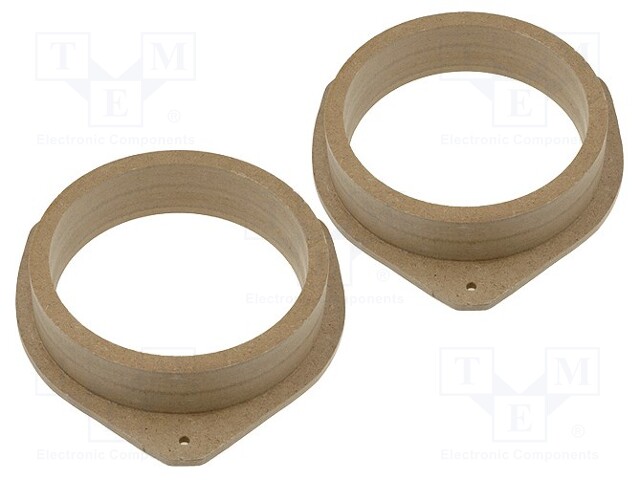 Spacer ring; MDF; 165mm; Audi; impregnated,varnished