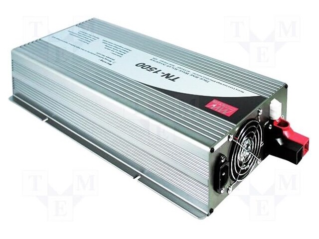 Converter: dc/ac; 21÷30VDC; 230VAC; 1500W; Out: mains 230V; 89%