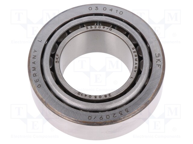 Bearing: tapered roller; Øint: 45mm; Øout: 85mm; W: 32mm; Cage: steel