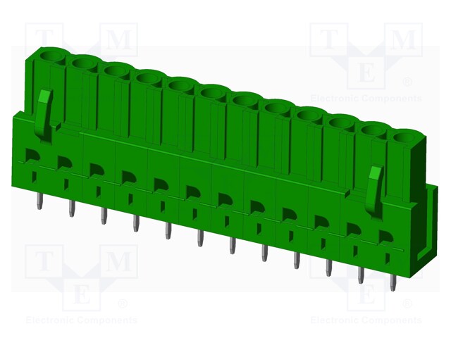 Connector: pluggable terminal block; socket; female; straight