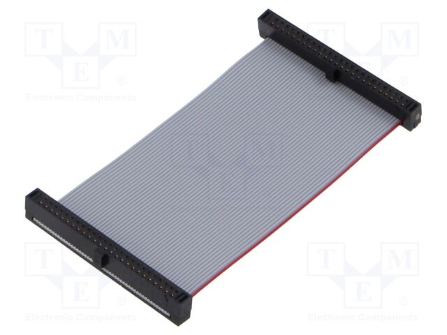 Ribbon cable with IDC connectors; Tape ph: 0.64mm; 63.5mm