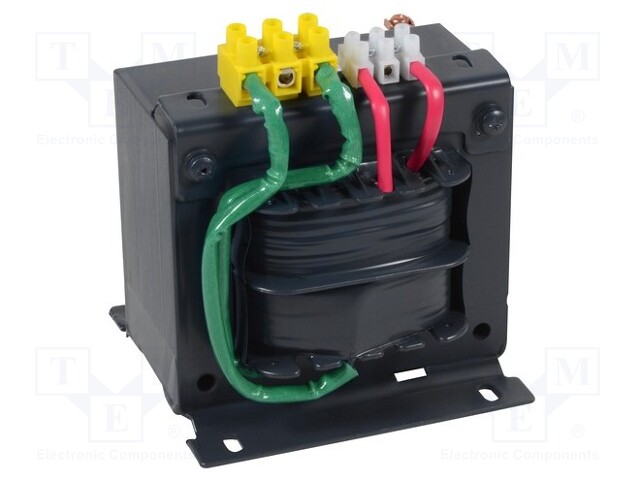 Transformer: mains; 630VA; 400VAC; 110V; Leads: terminal block