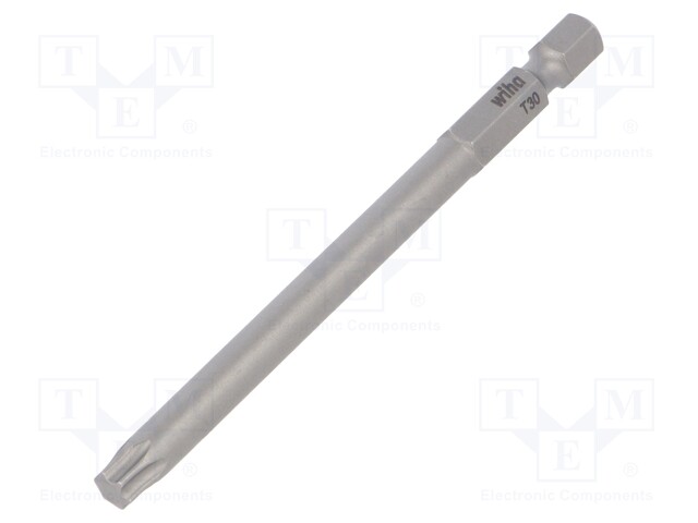 Screwdriver bit; Torx®; TX30; Overall len: 90mm