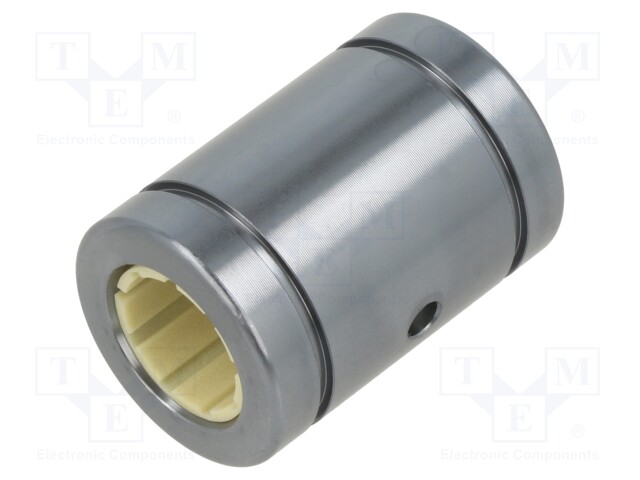 Linear slide bearing; aluminium,iglidur® J; Ø: 12mm; L: 32mm