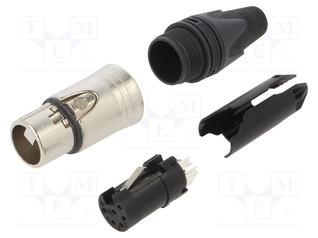 CABLE CON. FEMALE 6POLE