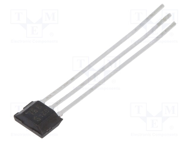 Sensor: Hall; latch; Case: P-SSO-3-2; Range: -20÷20mT; Mounting: THT